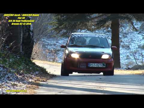 JANECZKO Jacek / JANECZKO Dawid - Fiat SC - KJS 30 Rajd Podkarpacki Krosno 02-12-2018