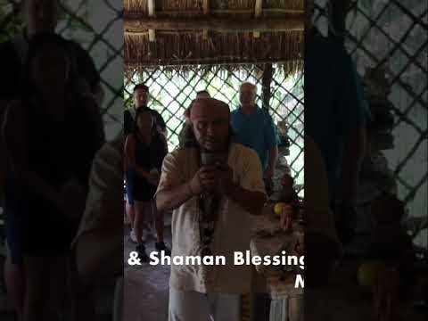 Meeting a Real Mayan Shaman in Cozumel 🌿 #shorts