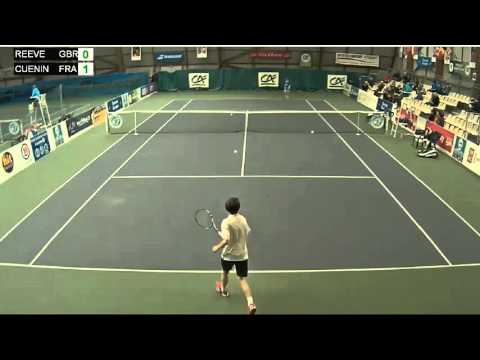 REEVE ( GBR) vs CUENIN ( FRA) - Open Super 12 Auray Tennis