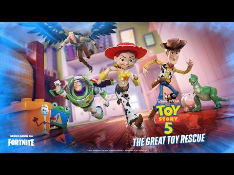 Toy Story 5: The Great Toy Rescue | Fortnite Launch Trailer