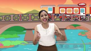 Engine Number Nine With Actions | Nursery Rhymes For Kids With Lyrics | Action Songs For Children