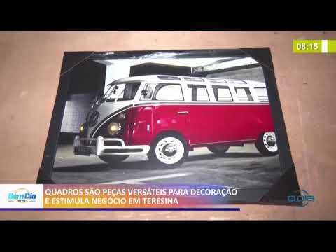 Quadros são peças versáteis para decoração e estimula negócio em Teresina 06 01 2021