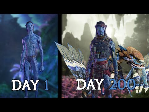 I spent 200 days on Pandora as Na'vi (DLC)
