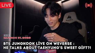 Download lagu 🔴 JUNGKOOK REPLY LIVE TODAY! 😱💜 He Talks About Taehyung’s Sweet Gift?! mp3