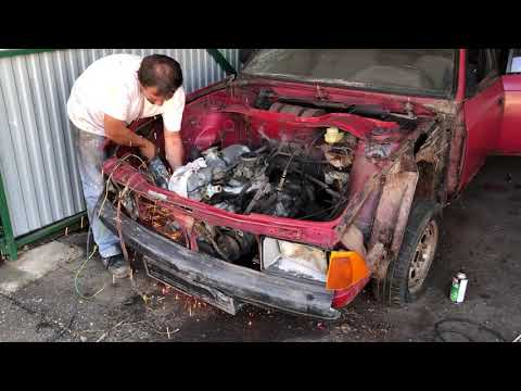 Garázsvideó 20. - Moszkvics 2141 bontás