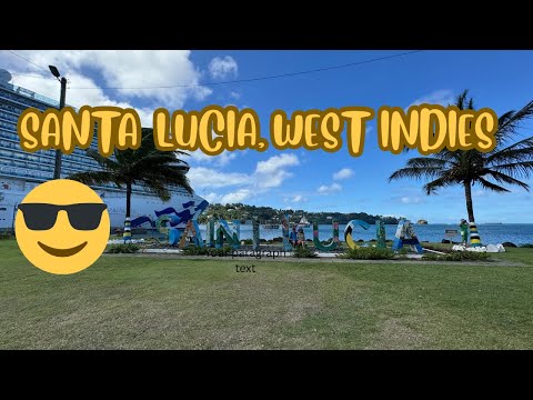 Visiting St. Lucia in the West Indies   #enchantedprincess #cruisetour #caribbean 