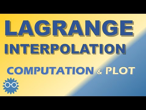 Lagrange Interpolating Polynomial With Python