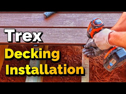 How To Install Trex Composite Decking