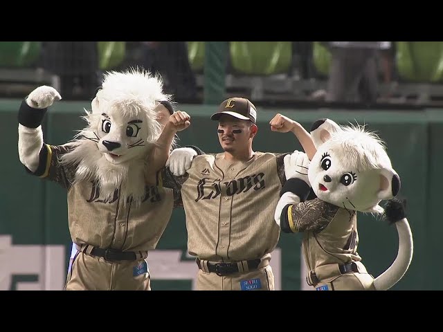 ライオンズ・川越誠司選手ヒーローインタビュー 8月5日 埼玉西武ライオンズ 対 千葉ロッテマリーンズ