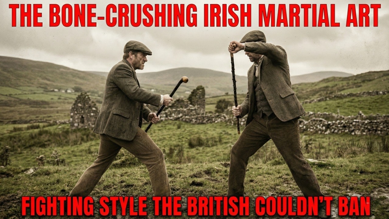 Bataireacht - Irish stick fighting. Innocent Walking Stick is a Lethal Weapon☘️