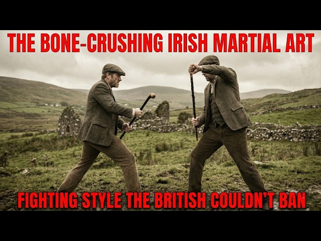 Bataireacht - Irish stick fighting. Innocent Walking Stick is a Lethal Weapon☘️