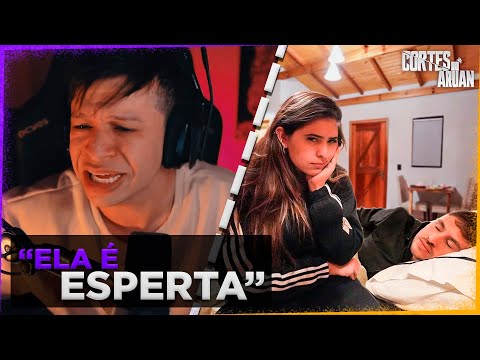 ARUAN REAGE A ALGO DE ESTRANHO ESTA ACONTECENDO NESSA VIAGEM (DANI NOBREGA) - Cortes do Aruan