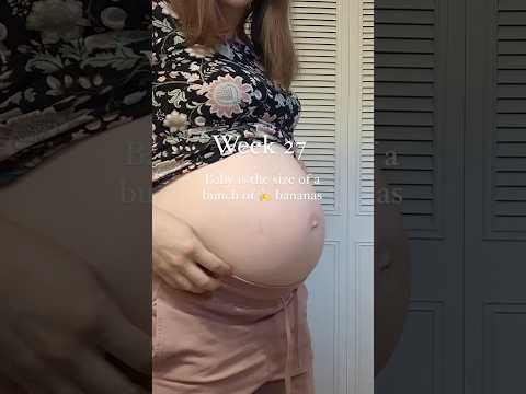 Week 27 Baby Development #27weekspregnant