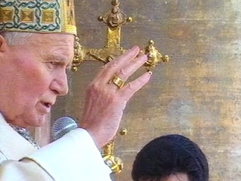 Papst Johannes Paul II - Weihnachtssegen 'Urbi et Orbi' - 1993