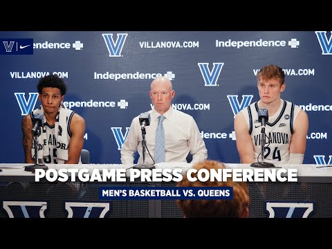 Men's Basketball - Postgame Press Conference vs. Queens