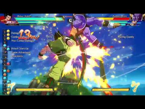 Basic combo extension Adult Gohan with UI Goku A assist [DBFZ]