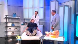 Dr Travis Stork Suffers Vertigo Live on Stage - The Drs - Feb 2015