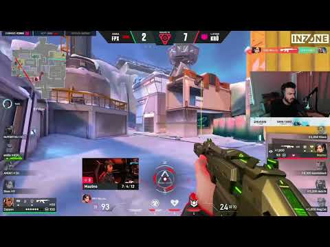 Kru Mazino Insane 1v3 Clutch against FPX ! Players POV