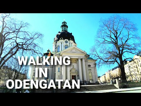 Virtual Walking In Odengatan, Stockholm