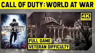 CALL OF DUTY: WORLD AT WAR - FULL GAME IN 4K - VET