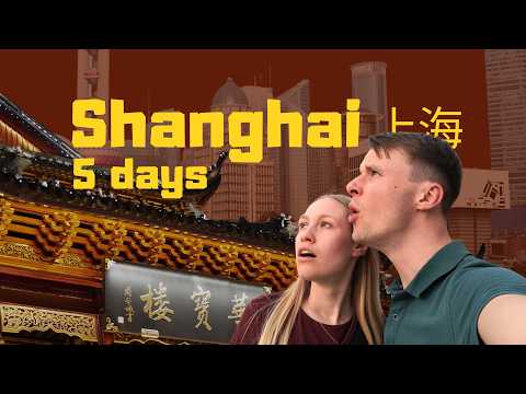 shanghai, china vlog | 5 day-itinerary | including prices and tips