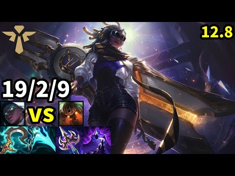 Senna Support vs Nautilus - NA Master | Patch 12.8