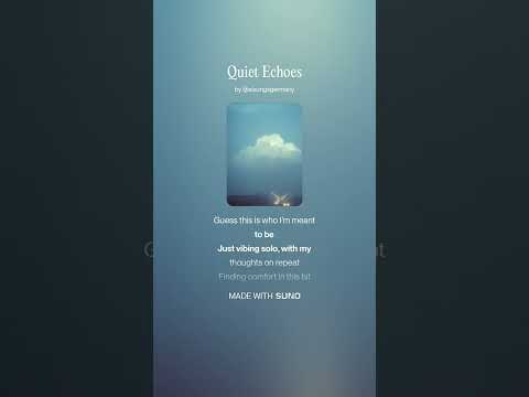 Quiet Echoes #music #spotify #song #lyrics #metal #metalcore #cover #musik #sound #newmusic