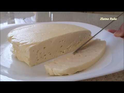 Making homemade cheese at home quickly and easily / can be prepared by children