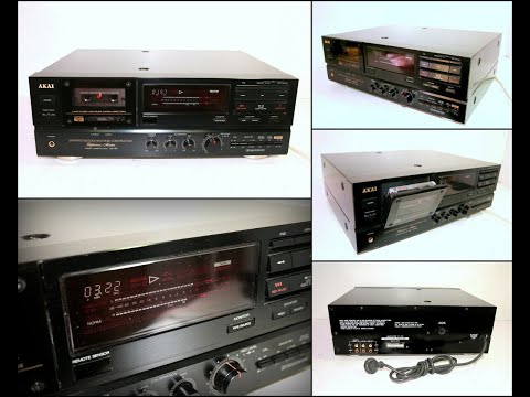 AKAI GX-95 3 HEAD Closed Lop Double Capstan Cassette Deck