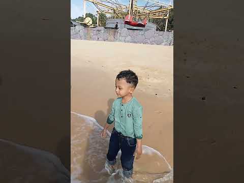 🥰#pantai #beach #allahummabaarik