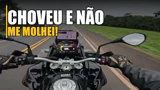 Choveu e Eu NÃO Me Molhei na BMW F900 GS! Manopla Aquecida e o Suporte de Celular 'Soldado'