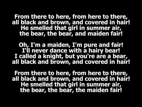 The Bear and the Maiden Fair (with lyrics) by Hold Steady (Game of Thrones, Season 3, Episode 3)