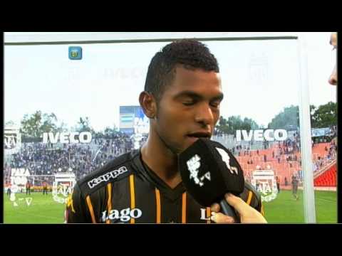 Borja: "Era sacarse esa mufa". Godoy Cruz 0 - Olimpo 3. Fecha 18. Torneo División 2014. FPT