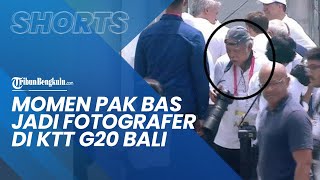 Momen Menteri PUPR Basuki Jadi Fotografer saat Delegasi ke Tahura Bali, Topinya Diputar 180 Derajat