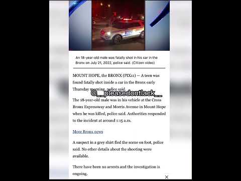 Spazz Drilly & Lee Drilly & Dthang Homie That’s from the Drilly Side Gets Shot In The Bronx