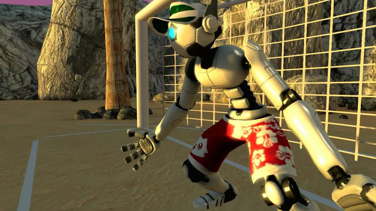 Supa-Fun-Robo-Goalie-Beach-Time in PlayStation Home