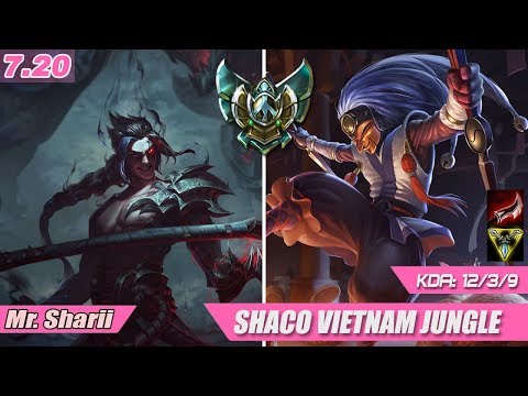 [Replay] Shaco vs Kayn Jungle - Patch 7.20 Ranked | Mr. Sharii