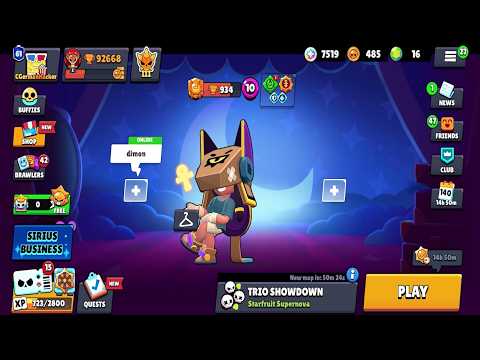 Brawl Stars Android Gameplay #173 - Sirius Business Games With Finx!