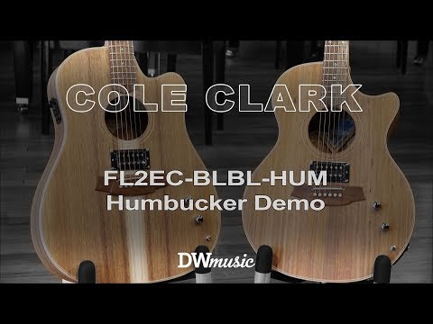 Cole Clark Fat Lady FL2EC-RH-BLBL-Hum Blackwood Acoustic Electric Guitar Right-Handed w/ OHSC image 18