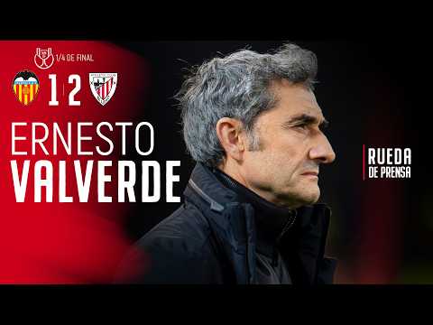 Imagen de portada del video 🎙 Ernesto Valverde | post Valencia CF 1-2 Athletic Club | Copa del Rey 1/4 2025-26