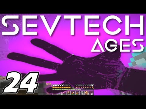 Minecraft Sevtech: Ages - I GOT SLAPPED in the BENEATH DIMENSION - Ep. 24