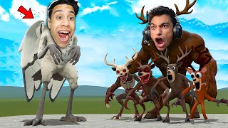 جيش البومة المرعبة ضد جيش الغزال العملاقة والقائد عبده ماندو.!! ???????? | Garry's Mod