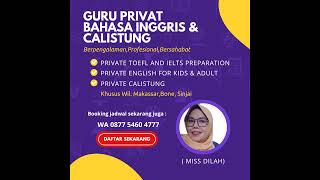 Download lagu WA:0877-5460-4777 (PILIHAN TERBAIK), Guru Privat Bahasa Inggris dan calistung Kota Makassar mp3 Download lagu WA:0877-5460-4777 (PILIHAN TERBAIK), Guru Privat Bahasa Inggris dan calistung Kota Makassar mp3