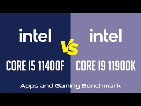 Intel Core i5 11400F vs Intel Core i9 11900K - Apps & Gaming Benchmark (RTX 3090)