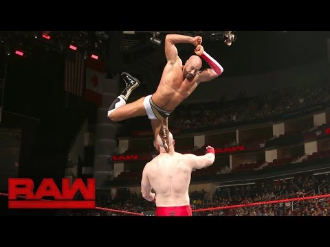 Cesaro Possibly Injured On Raw