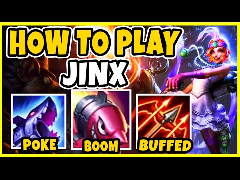 How To Play Jinx ADC In Season 10! The Rocket Launching MONSTER - League of Legends