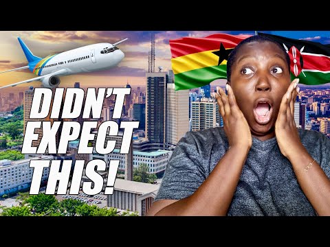 Ghanaian Traveling to Kenya for the first time | Surprising first Impression from Ghana to Kenya 