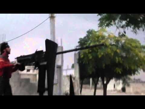 التصدي لقوات النظام اثناء محاولتها اقتحام قرية تير معلة والغنطو من قبل كتائب ابن الوليد في ريف حمص الشمالي