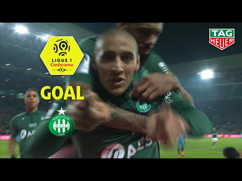 Goal Wahbi KHAZRI (59' pen) / AS Saint-Etienne - Olympique de Marseille (2-1) (ASSE-OM) / 2018-19