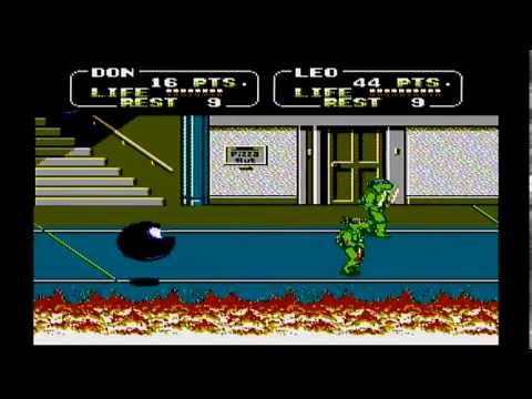 Teenage Mutant Ninja Turtles 2 : The Arcade Game NES